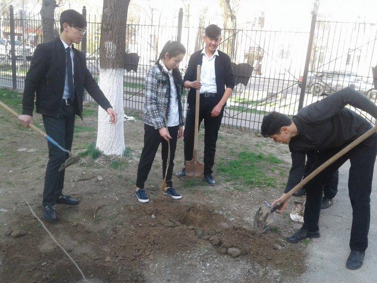 "Наурыз мейрамын "Дәстүрлі ағаш егу мерекесіне" ұластырайық!" акция