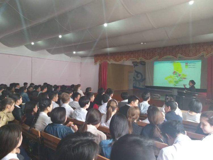 "ЖИТС - тің алдын алу" тақырыбында кездесу