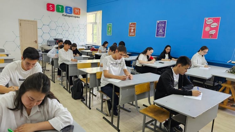 "ОТБАСЫ КҮНІ" диктант жазу