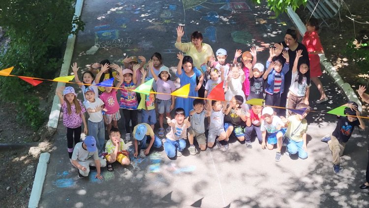 "1 МАУСЫМ - БАЛАЛАРДЫ ҚОРҒАУ КҮНІ"