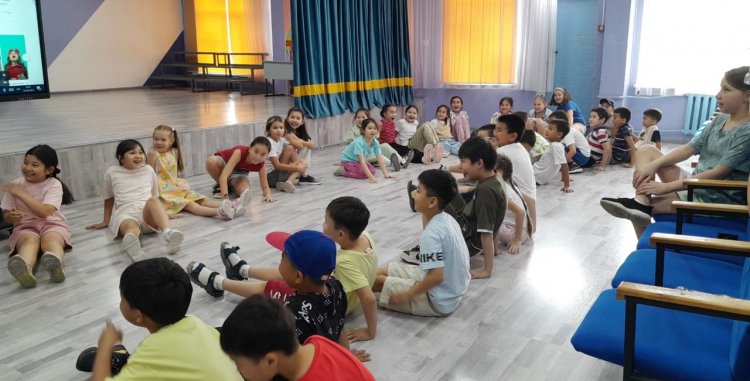 "БІЗ ЖҮЙРІКПІЗ, ШАПШАҢБІЗ" эстафета