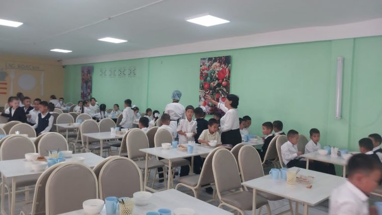 Ас мәзірі 09.09.2024ж. Оқушылардың тамақтану барысы.