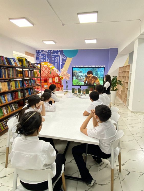 "БАЛАЛАР КІТАПХАНАСЫ" жобасы