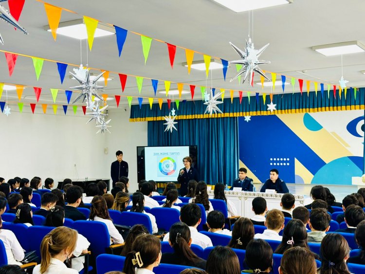 "ЗАҢ және ТӘРТІП" профилактикалық кездесу