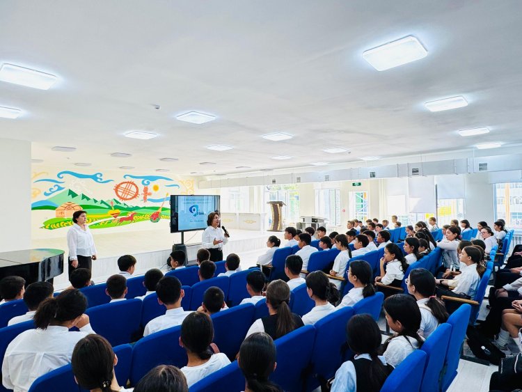 ЛИЦЕЙДЕГІ ТӘРТІП ПЕН МӘДЕНИЕТТІЛІККЕ БАҒЫТТАЛҒАН АУҚЫМДЫ ЖИНАЛЫС