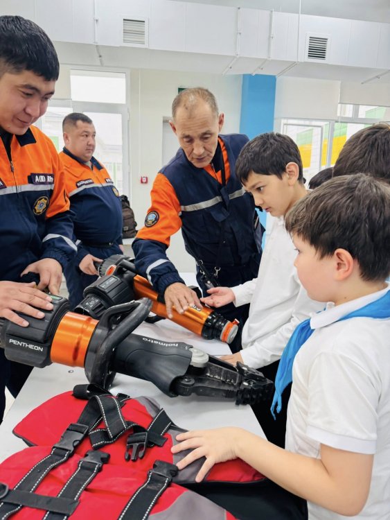 ӨРТ ҚАУІПСІЗДІГІ МЕН ТӨТЕНШЕ ЖАҒДАЙЛАРДЫҢ АЛДЫН-АЛУҒА БАҒЫТТАЛҒАН ҚАУІПСІЗДІК САБАҒЫ