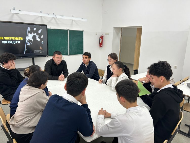 “ОҚУШЫЛАРМЕН ЗАЙЫРЛЫЛЫҚ ҚАҒИДАТТАРДЫ НЫҒАЙТУ” ТАҚЫРЫБЫНДА АҚПАРАТТЫҚ-ТҮСІНДІРУ ЖҰМЫСЫ