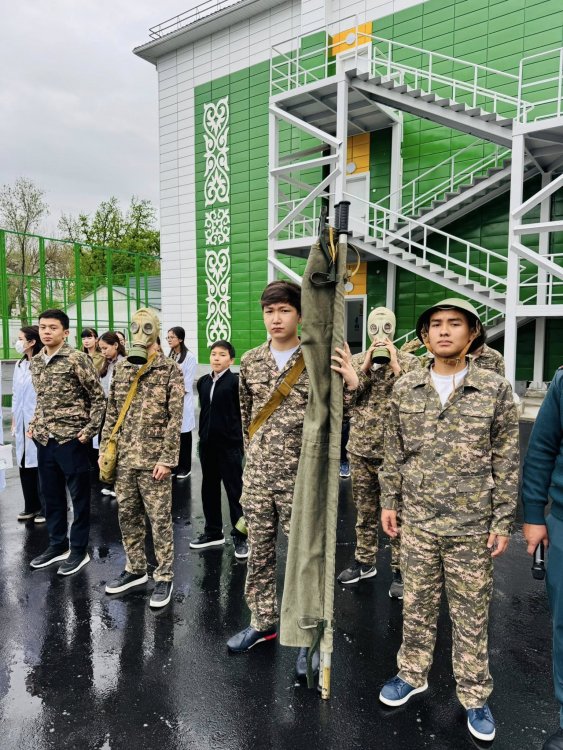 АЗАМАТТЫҚ ҚОРҒАНЫС БОЙЫНША ОҚУ- ЖАТТЫҒУ